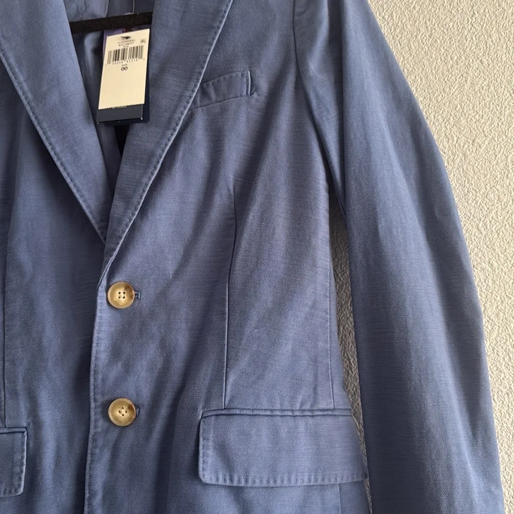 Polo Ralph Lauren Cotton Sateen Blazer size 00 brand new with tags - Picture 4 of 8